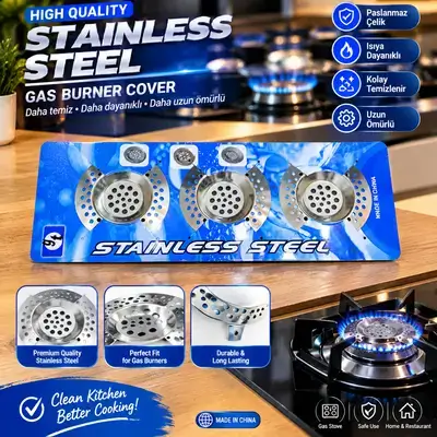Stainless Steel 3 pcs