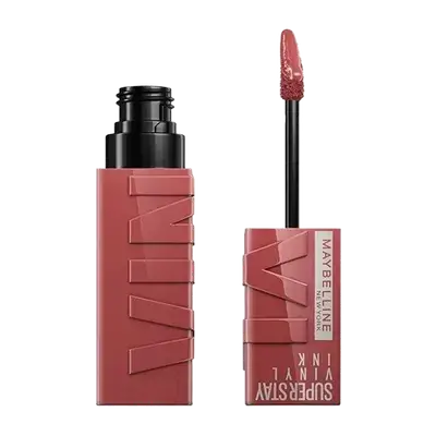 Super Stay Vinyl Ink Liquid Lipstick 115 PEPPY 4.2ml _ MAYBELLINE NEW YORK