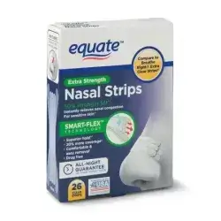 Equate Extra Strength Clear Nasal Strips 26 Count