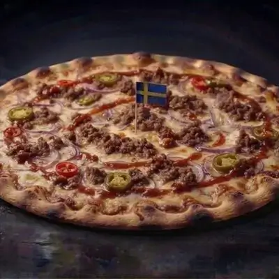 Ground Beef Pizza