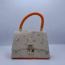Orange Braided Handle