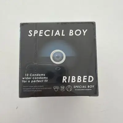 Special Boy Ribbed condoms کۆندۆم