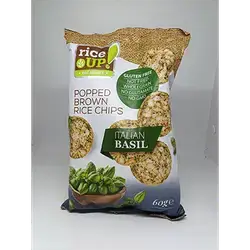 Rise Up Chips 60 G Italian Basil
