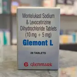 glemont l montelukast & levocetirizine (10mg + 5mg ) 28tablets