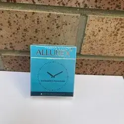 ALlUREX EXTENDED PLEASURE DELAY (6 premium condoms)