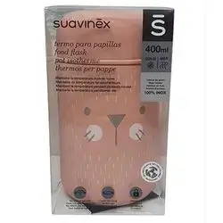 Suavinex food flask pink 400ml