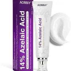aobbiy 14% azelaic acid refines tone and clarifies acne- prone skin 30g