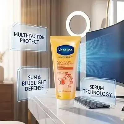 Vaseline Healthy Bright SPF 50+ PA++++ Daily Protection & Brightening Serum (300ml)