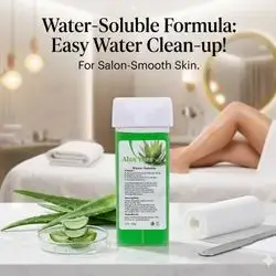 Aloe Vera Water-Soluble Cartridge Wax