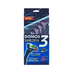Domos Sweden Blu 3 Blade 5 Razors