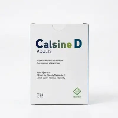 Calsine D ADULTS (Calcium + Lysine + Vitamin D3 + Vitamin K2 - 30 Stick)