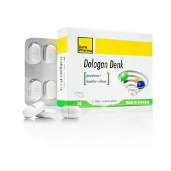 Dologan Denk (Paracetamol + ibuprofen + caffeine) 20 Tablets_Denk pharma