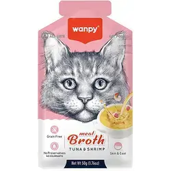 Wanpy Meat Broth Tuna & Shrimp