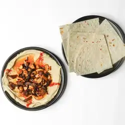 Meat Hummus With Nuts