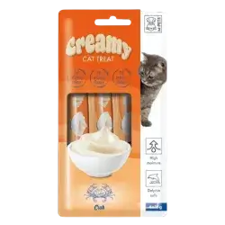 M-Pets Creamy Snack With Crab Flavour 4x15g