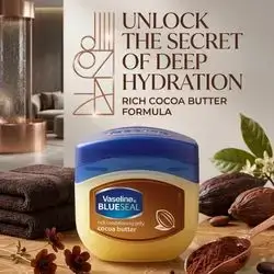 Vaseline BLUESEAL Rich Conditioning Jelly Cocoa Butter (50ml)
