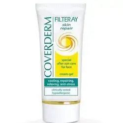 Coverderm Filteray Skin Repair Face After Sun Cream-Gel, 50ml