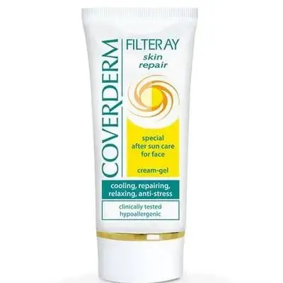 جل كريم الوجه للعناية بالبشرة بعد التعرض لأشعة الشمس من Coverderm Filteray، 50 مل