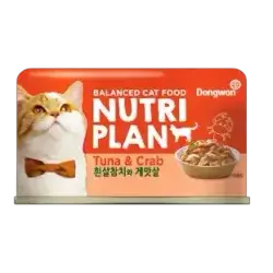 Nutri Plan Tuna & Crabmeat 160g