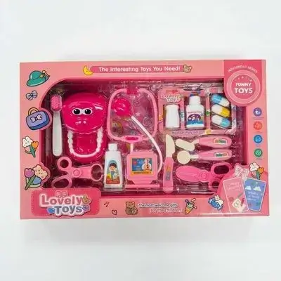 Kids' Doctor Medical Instrument Toy Set (Assorted Random Colors)