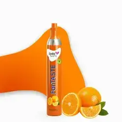 SodaTASTE Orange CO₂ Cylinder – Sugar-Free
