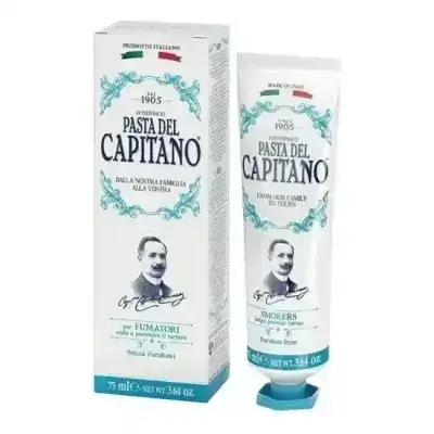 Pasta del Capitano 1905 Toothpaste Smokers 75ml