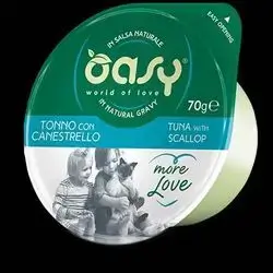 Oasy gravy tuna with scallop 70g
