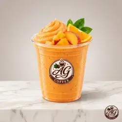 سموذي البرتقال والخوخ