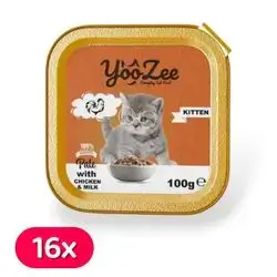 YooZee Kitten Chicken & Milk 16X