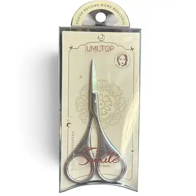 Professional Rounded Tip Nose Hair Scissors for Men and Women