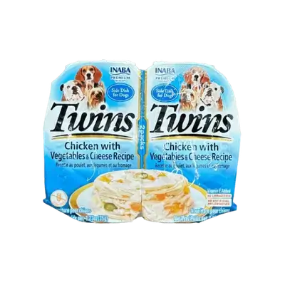 Inaba Twins - Chicken with Vegetables & Cheese Recipe 35g