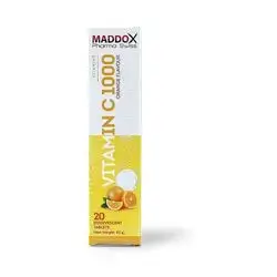 Maddox Vitamin C 20 Effervescent Tablets