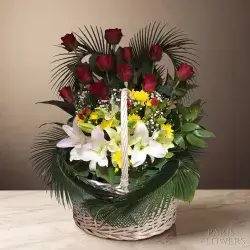 Basket Of Flowers