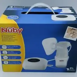 Electric breast pump easy to clean and pain free & double pump system , 4 suction power , extra soft