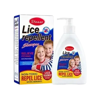 Lice Repellent Shampoo + Salicylic Acid + Peppermint 300ml _ Disaar