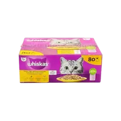 Whiskas – Adult (1+ Years) in Jelly 80×85g