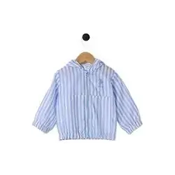 Uspoloassn2344 V1- Boys Rain Coat, Blue