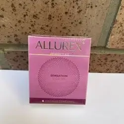 ALLUREX SENSATION DOTTED (6premium condoms)