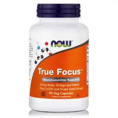Now Foods True Focus, 90veg.caps