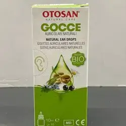 gocce natural ear drops organic bio extracts 10ml - otosan