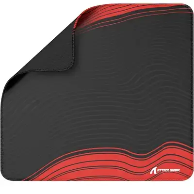 ATTACK SHARK CM02 Speed Control Gaming Mouse Pad – Black/Red 45 × 40cm