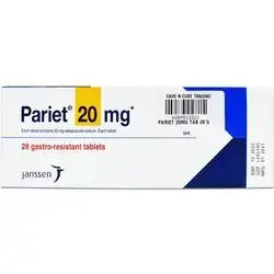 Pariet 20mg 28 Tablets (Janssen)