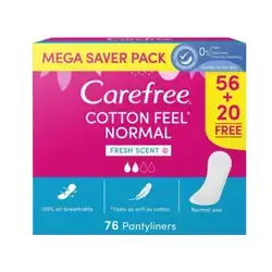 Carefree Cotton Napkin Scented X76