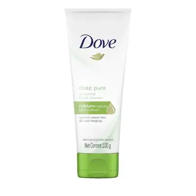 DOVE Deep Pure Oil Control Facial CLeanser 100g