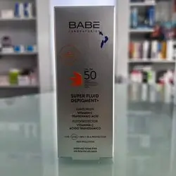 Babe sunscreen Depigment+ super fluid spf50+ 50ml