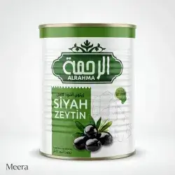 Rahma Whole Black Olives