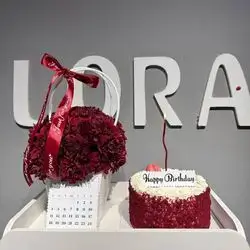 Cakes And Flowers