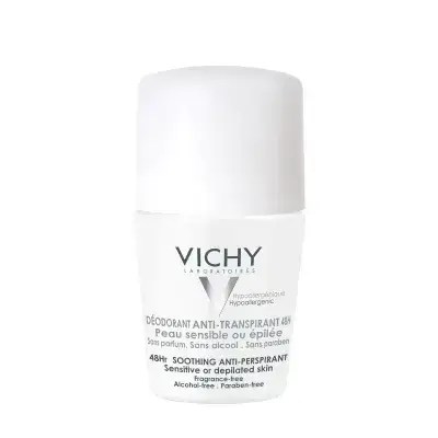 Vichy Deodorant Roll-On White for Sensitive Skin 48h 50ml