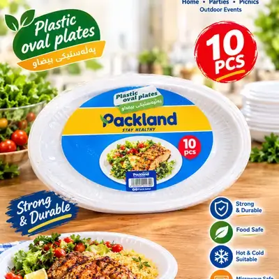 Packland Plastic Stay Healthy 10 pcs