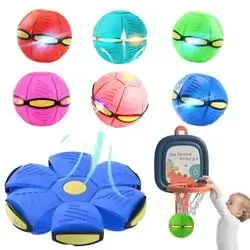 Children's decompression exhaust deforms the ball of the decompression flying saucer